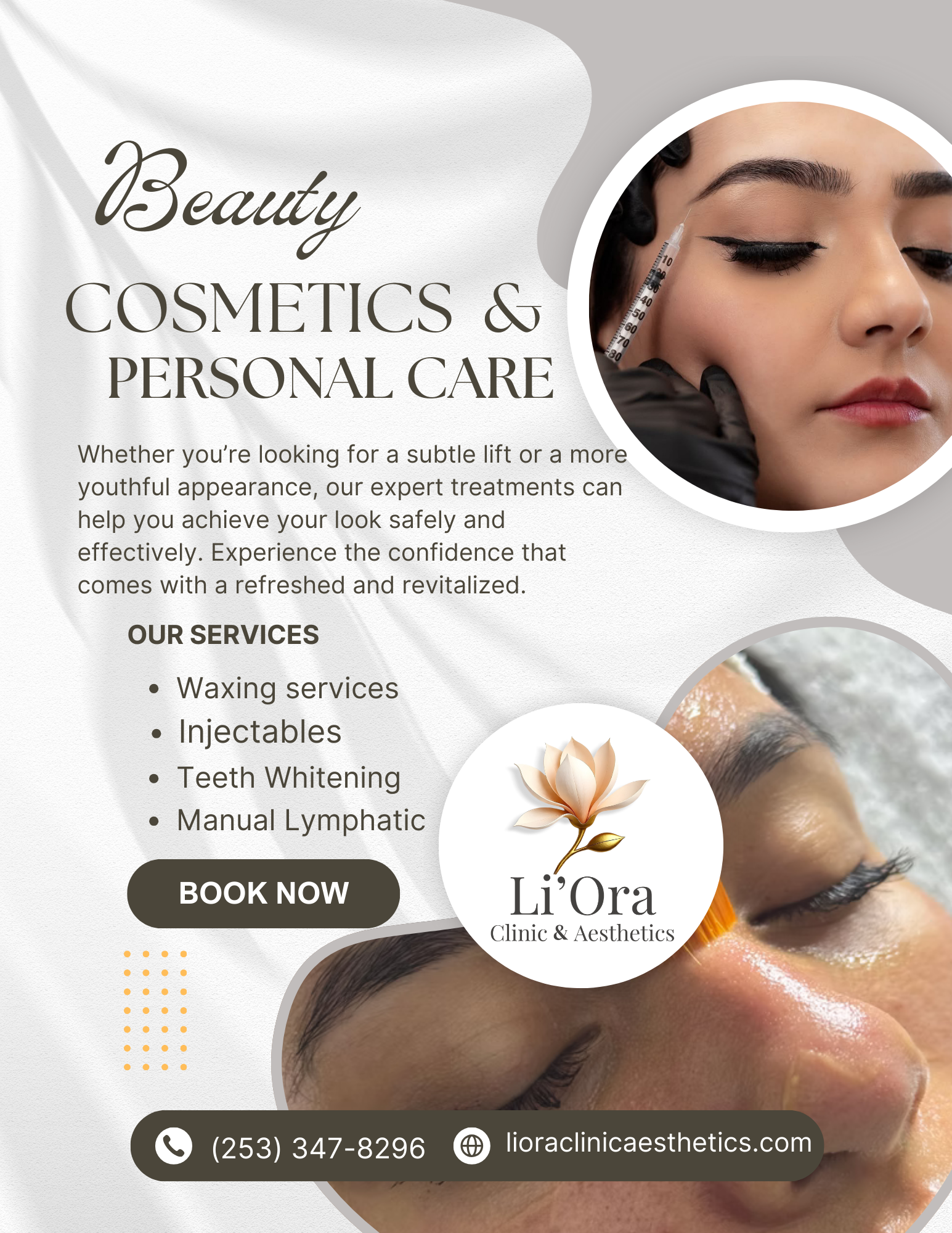 We offer expert waxing and cosmetic injection